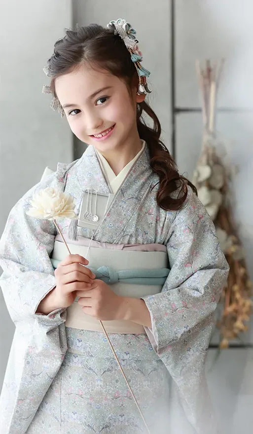 七五三の記念撮影